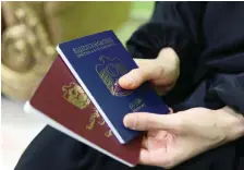  ?? Fatima Al Marzooqi / The National ?? The UAE plans to have its passport ranked in the world’s top five by 2021