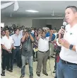  ??  ?? TRABAJO. Los nacionalis­tas ya activan en Yoro.