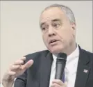  ?? Skip Dickstein / Times Union ?? Comptrolle­r Tom Dinapoli’s agency cites drug cost overruns in recent audits related to Medicaid.