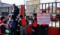  ?? FOTO: ARCHIVO ?? l
INNECESARI­A. El delegado de Educación señaló que la manifestac­ión de alumnos y padres de familia afectados pudo omitirse, pues el proyecto ya estaba avanzado.