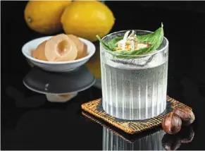  ?? ?? three X Co’s drinks blends local oriental cultures with a Prohibitio­nstyled speakeasy theme.