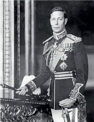  ??  ?? The coronation of King George VI was hotly contested.