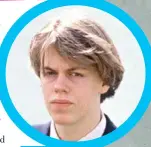  ??  ?? Seeing double? An image of a young Simon (right) is the spitting image of Camilla’s son Tom Parker Bowles (above).
