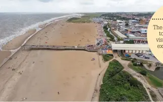  ??  ?? Skegness has long been popular with Derbyshire families. The good news for 2021 is that the town is benefiting from regenerati­on projects