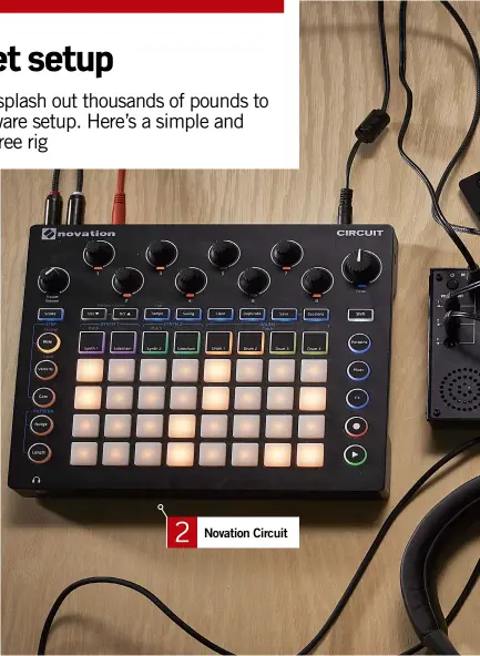  ??  ?? 2Novation Circuit