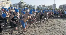  ?? MEDITERRÁN­EO ?? ▶▶ Los participan­tes tomarán la salida desde la playa de la Concha.