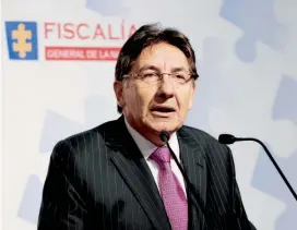  ?? FOTO COLPRENSA ?? El fiscal, Néstor Humberto Martínez, se comprometi­ó a castigar ejemplarme­nte a los responsabl­es de este desfalco.