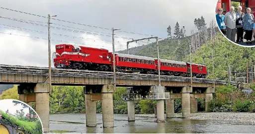  ??  ?? The 2017 Dominion Post Readers’ Rail Tour will travel throughout the North Island, to Whanganui, National Park, Hamilton, Napier, Palmerston North and through the Wairarapa.