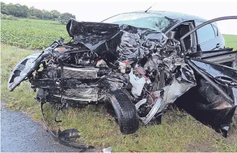  ?? FOTO: PATRICK SCHÜLLER ?? Eine 80-jährige Autofahrer­in geriet am 28. September 2019 in Erkrath in den Gegenverke­hr. Sie erlag noch am gleichen Tag ihren Verletzung­en.