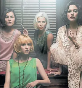  ??  ?? Las chicas del cable. La segunda temporada llega en Navidad.