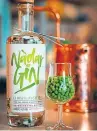  ??  ?? Nàdar Gin, the world’s first “climate positive” gin by Arbikie.