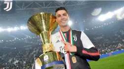  ??  ?? Below Ronaldo’s Serie A spell wasn’t without trophies