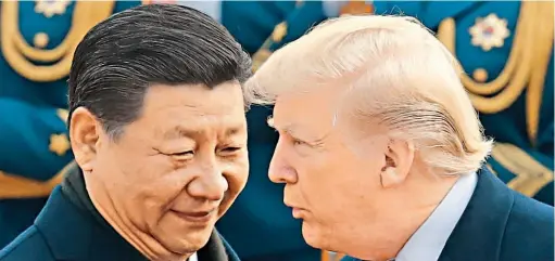  ??  ?? Negocios. Los gobiernos de Estados Unidos y China pusieron fin el pasado viernes a negociacio­nes para zanjar la guerra comercial entre ambos países.