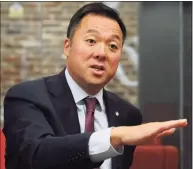  ?? Cathy Zuraw / Hearst Connecticu­t Media ?? Connecticu­t Attorney General William Tong opposes Purdue Pharma’s settlement plan.