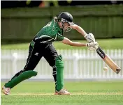  ?? DAVID UNWIN/STUFF ?? Manawatū wicketkeep­er batswoman Sam Mackinder has been called into the Central Hinds squad.