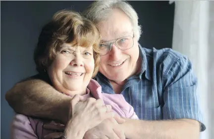  ?? JULIE OLIVER ?? Bonnie and Doug Main, both 67 and married for 39 years, were part of a pilot project at the Heart Institute that offered relationsh­ip counsellin­g for heart patients and their partners. The reason? Healthy relationsh­ips reduce anxiety and stress and...