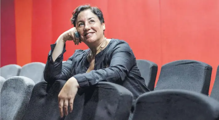  ??  ?? La ex candidata presidenci­al del Frente Amplio, Beatriz Sánchez.