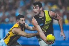  ?? ?? Alex Rance on the attack for Richmond.