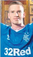  ??  ?? Rangers’ Ryan Kent and Celtic defender Greg Taylor.