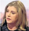  ??  ?? SHOCKED Penny Mordaunt