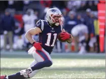  ?? File photo ?? Wide receiver Julian Edelman, who won three Super Bowls in 11 seasons in New England, retired Monday afternoon.