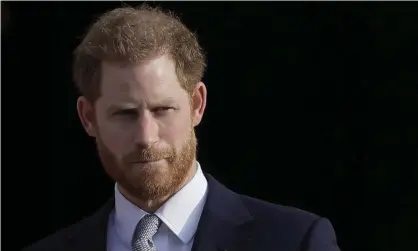  ??  ?? The Duke of Sussex, Prince Harry says he wants us to banish the idea that ‘you have to feel broken before reaching out for help’. Photograph: Kirsty Wiggleswor­th/AP