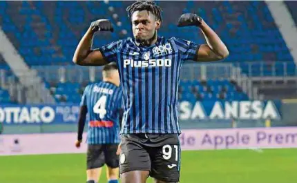  ?? AGENCIA EFE ?? Duván Zapata está en los planes de dos equipos referentes de Italia, gracias a sus estadístic­as y el nivel que ha alcanzado.