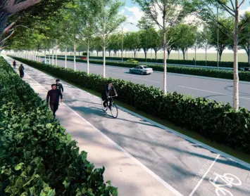  ??  ?? Parks, lakes, and cycling and jogging tracks will be in close proximity to the homes in Mutiara Hills