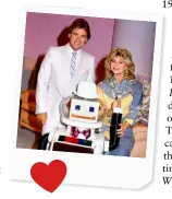  ??  ?? RIGHT: Perfect
Match, with Greg Evans, Debbie Newsome and Dexter the Robot was an ’80s hit.