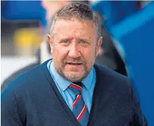  ??  ?? Inverness Caley Thistle manager John Robertson.