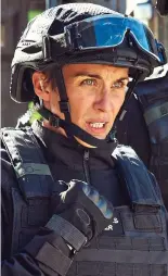  ?? ?? Muffled: Vicky McClure stars in the tense TV drama series Trigger Point