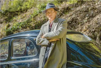  ?? AMC ?? Clive Owen stars as Sam Spade, who has retired to the small village of Bozouls in southern France, in “Monsieur Spade.”