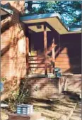  ?? Photograph­s by Emily Green ?? THE OLD RAIN GUTTERS, left, gave the house a dumpy look, the writer thought. So she replaced them with custom-made ones that were six inches high to cover the fascia that runs around the eaves of the home.