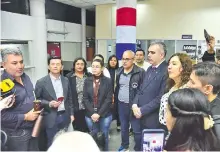  ?? ?? Ministro Nicolás Zárate se reunió ayer con docentes de la FEP.