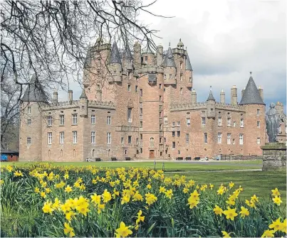  ??  ?? Glamis Castle has lots to offer visitors – both indoors and outdoors.