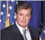  ?? CHIP SOMODEVILL­A, GETTY IMAGES ?? Paul Manafort served as campaign chairman to then-presidenti­al candidate Donald Trump.