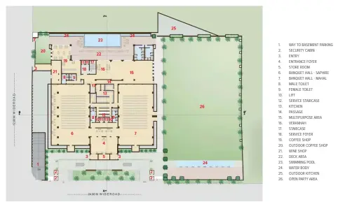  ??  ?? GROUND FLOOR PLAN