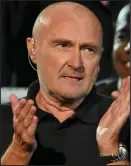 ??  ?? Comeback tour: Phil Collins