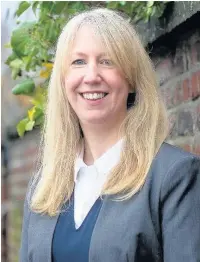  ??  ?? Kerry Blackhurst has joined the team at the Macclesfie­ld office of SAS Daniels