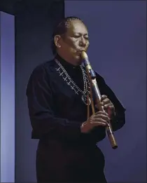  ?? ROBERT DOYLE — CONTRIBUTE­D ?? R. Carlos Nakai plays a Native American flute.