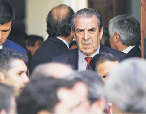  ??  ?? ► El ex Presidente Eduardo Frei en LA Moneda (foto archivo).