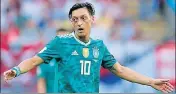  ?? GETTY IMAGES, ?? Mesut Ozil had said he was unfairly maligned over Germany’s groupstage exit in Russia during the World Cup.