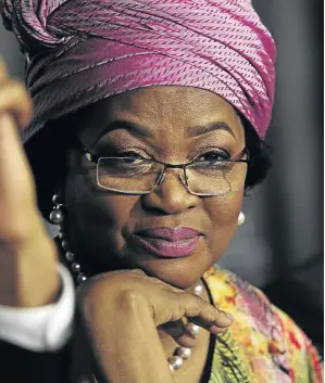  ?? /THULANI MBELE ?? Speaker Baleka Mbete has finally agreed to postpone an urgent special sitting to debate a motion of no conifence in Zuma.