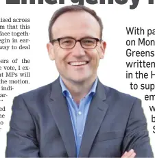  ??  ?? Greens MP Adam Bandt.