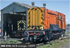  ??  ?? MR-515: NCB orange, 12099