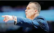  ?? [OKLAHOMAN ARCHIVES] ?? Thunder coach Billy Donovan said every conversati­on he had with Paul George after the season was “forward-thinking.”