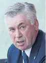  ?? ?? Real Madrid boss Carlo Ancellotti