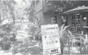  ?? ROD STAFFORD HAGWOOD/SUN SENTINEL ?? Jimmie's Chocolates and Jimmie's Cafe 47 in Dania Beach