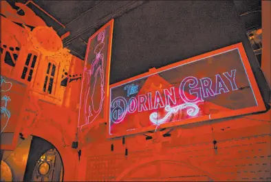  ??  ?? The tucked-away Dorian Gray room is one of many Easter eggs at Lost Spirits