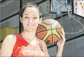  ?? FOTO: MONTILLA ?? Laia Palau, jugadora de la selección y del Jayco Rangers, de la WNBL australian­a